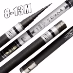 Lightweight Carbon Fiber Telescopic Fishing Pole Rod